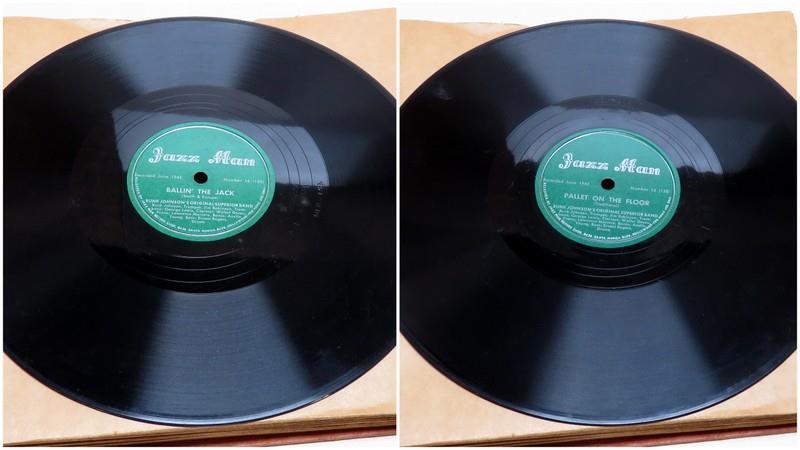 10 Vintage Jazz Records 78 RPM 10