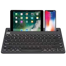Wireless Keyboard Dual Channel Multi-Device Universal Cute Wireless Bluetooth...