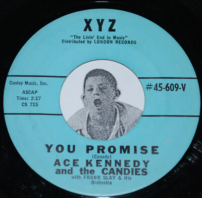 Doo Wop 45~ACE KENNEDY & THE CANDIES~Arms Around You / You Promise