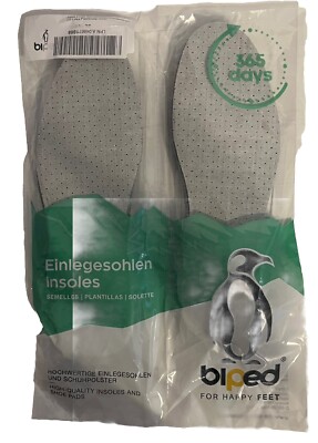 biped 4 Paar Aktivkohle Einlegesohlen gegen Schweissfüsse Klimaregulierung Gr.38
