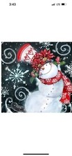 Diamond Painting Kit 25 25 -Dancing Snowman