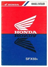 Revue d'Atelier complémentaire HONDA Scooter SFX 50 Sport 1997. Manuel Technique