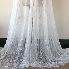 Sale Chantilly Wedding Costume Lace Fabric Girl Dress Veiling Blossom Tulle 1 PC