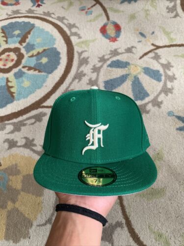 Fear of God All Star New Era Fitted Cap Hat Green