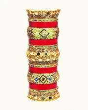 Suprimo Chura Punjabi Bridal Set Chuda Bangle Red Designer Choora Indian Wedding