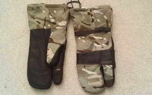 BRITISH ARMY MTP GORETEX BLIZZARD GLOVES MITTS WATERPROOF GORE TEX SIZE M