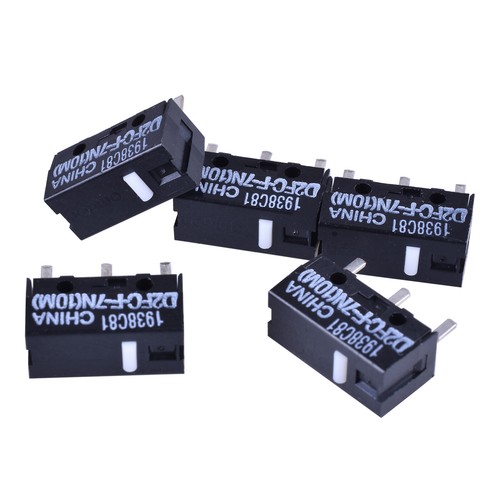 10 PIEZAS OMRON Micro Interruptor Microswitch D2FC-F-7N (10M) Mouse Botón Traste - Imagen 2 de 4