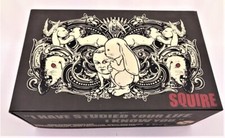 JERMAINE ROGERS SQUIRE The TEMPLAR REMARQUED 1/40 SIGNED 2008 BLUE wGLOW  PRINT