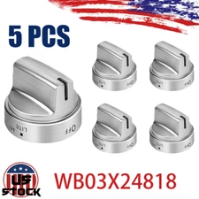 WB03X24818 Stove Knobs Cooktop Parts for GE Knobs JGB700SEJ4SS, JGB735SP1SS