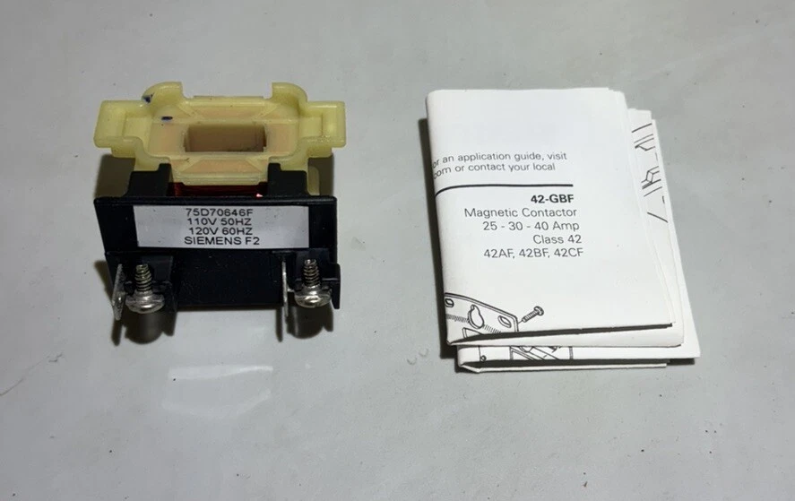 Furnas Siemens 75D70646FX591 Magnetic Coil 75D70646F - Image 3 of 4
