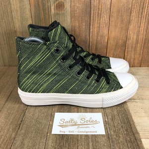 black converse high tops womens size 6