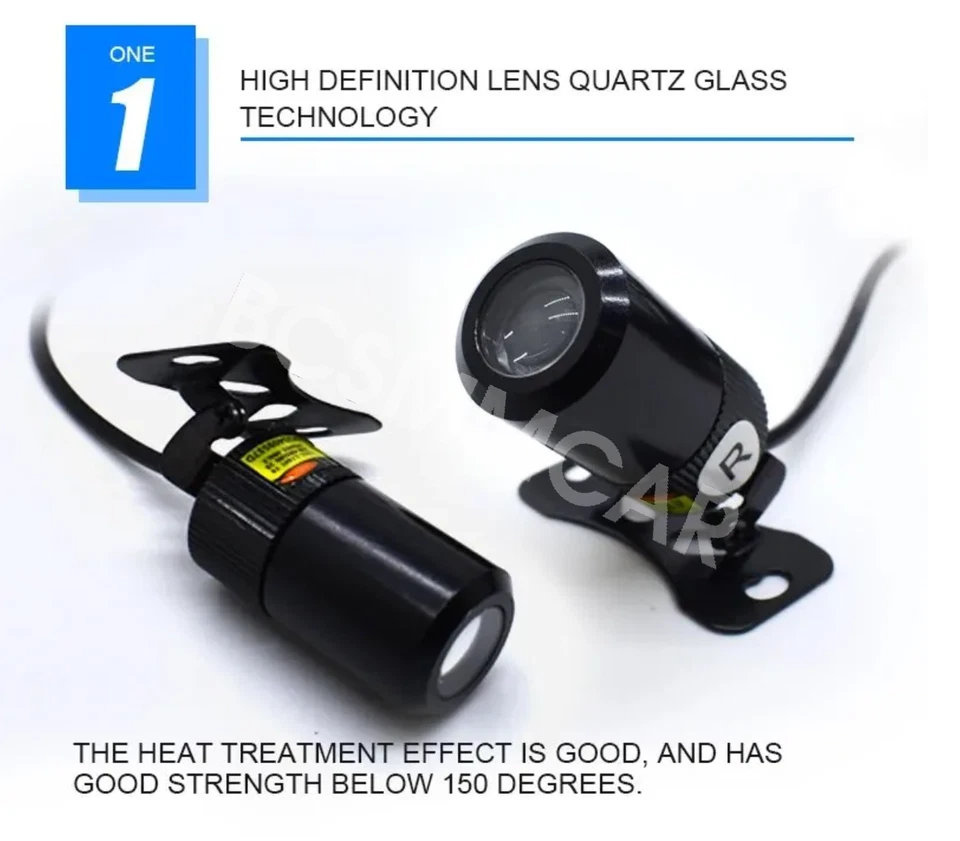 Luces LED de bienvenida luces ambientales de motocicleta luces traseras de cortesía decorativas 2 piezas Foto 4 de 4