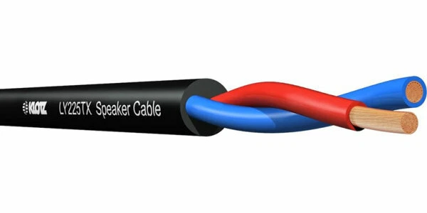 STEINIGKE Cavo di potenza Klotz per altoparlanti speaker casse LY225s 2x2,5mm