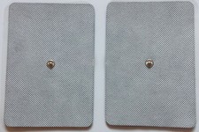 BIG/XTRA LARGE ELECTRODE MASSAGE REPLACEMENT PADS 4 FOR TENS THERAPY MACHINE