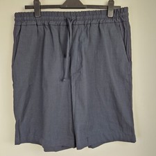 Lardini navy drawstring shorts size 50 NEW RRP £295