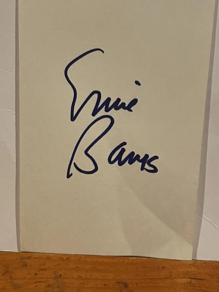 ernie banks signature