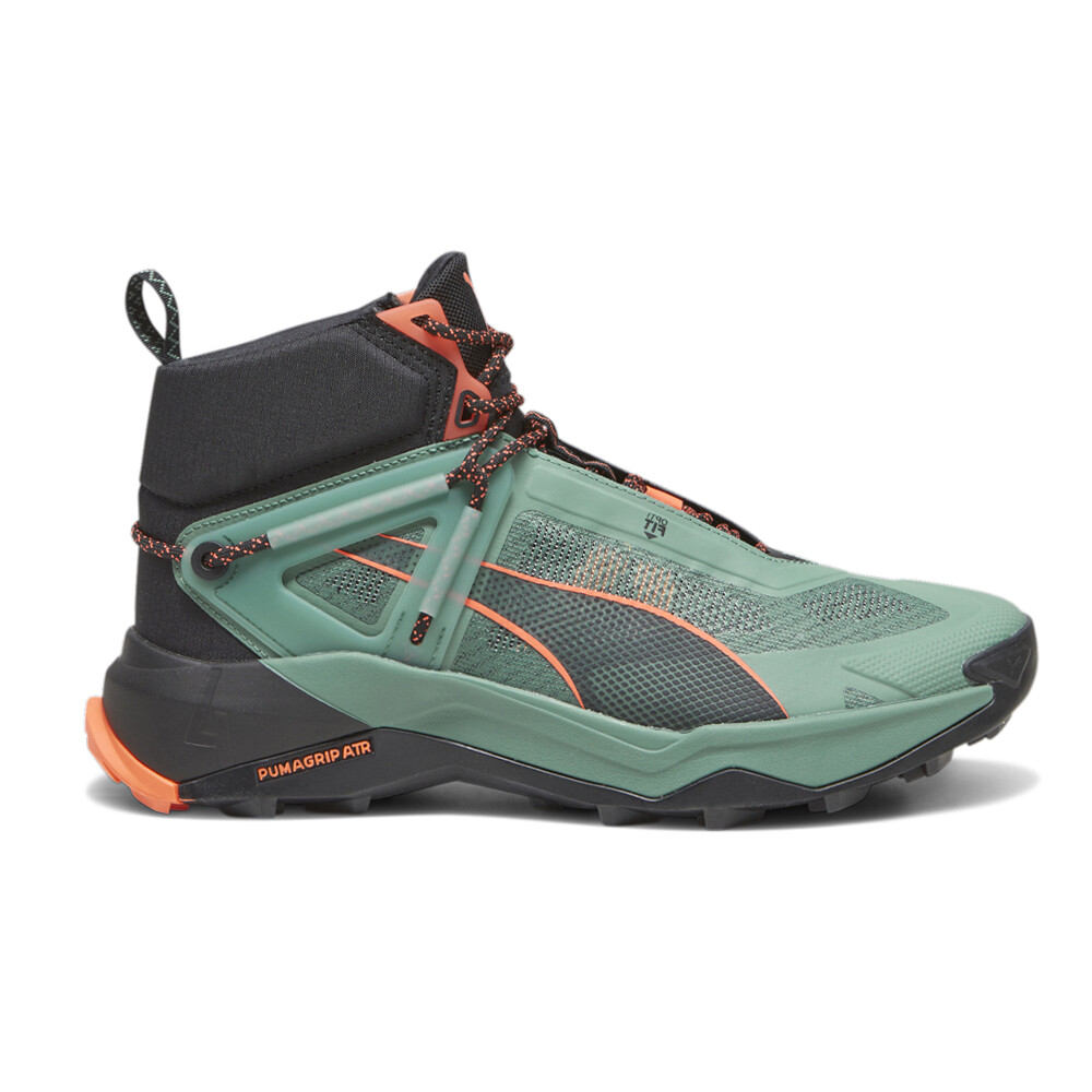 Puma Explore Nitro Mid Mens Hiking Shoes in Green 37785806