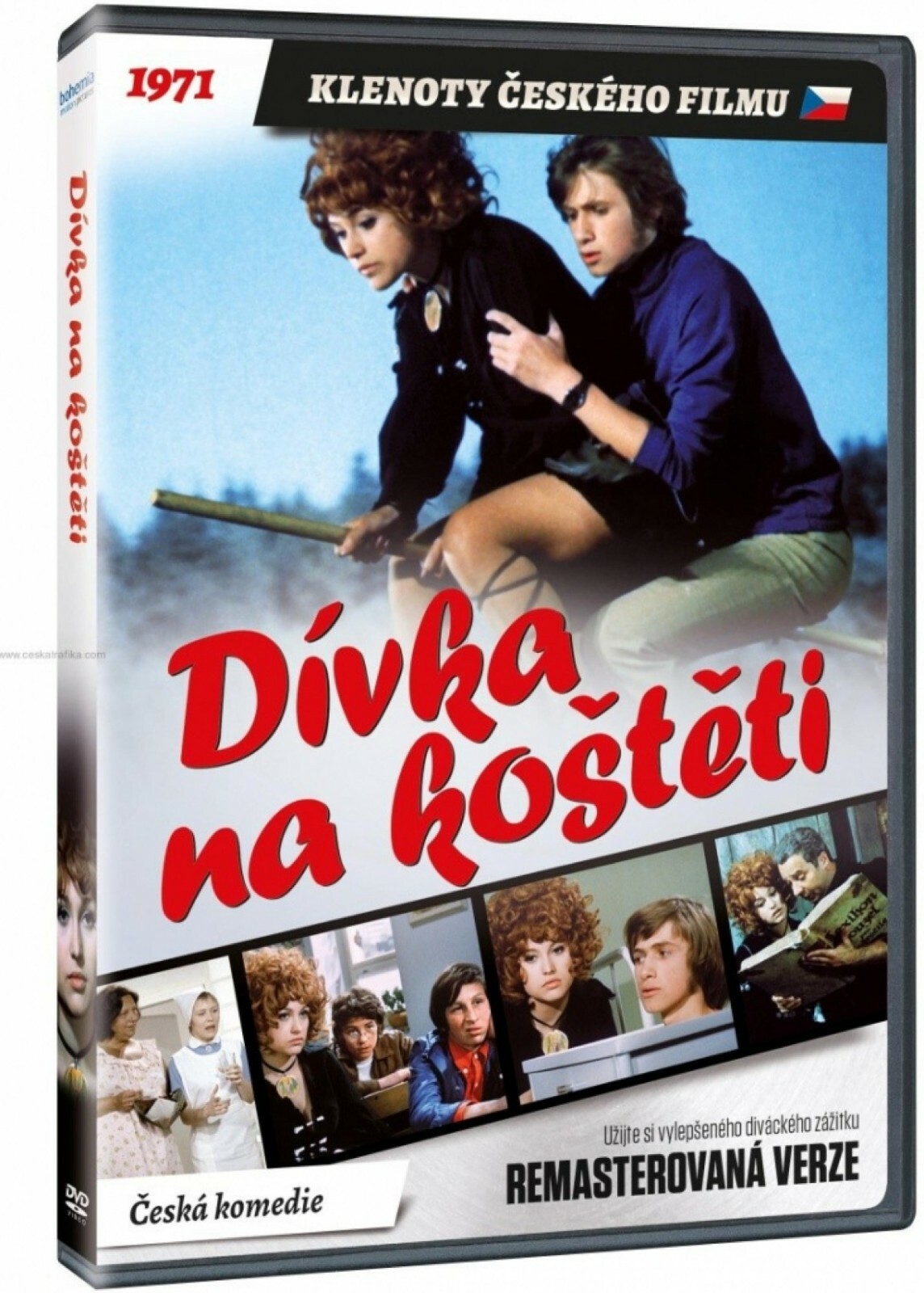 Girl on the Broomstick ( Divka na kosteti ) Czech ""Harry Potter"" Remastered DVD