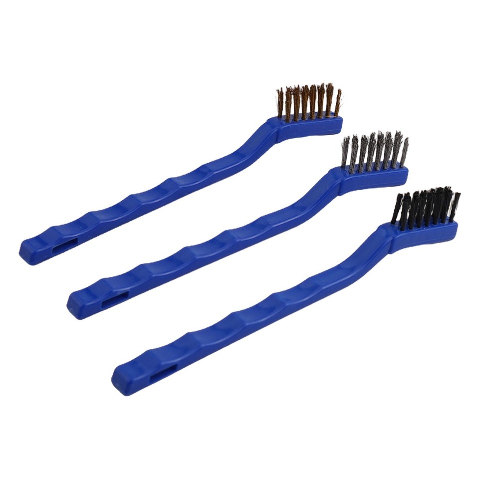 Engine Cleaning Brush Set Alloy Wheel Cleaning Brush Set Copper Brushes