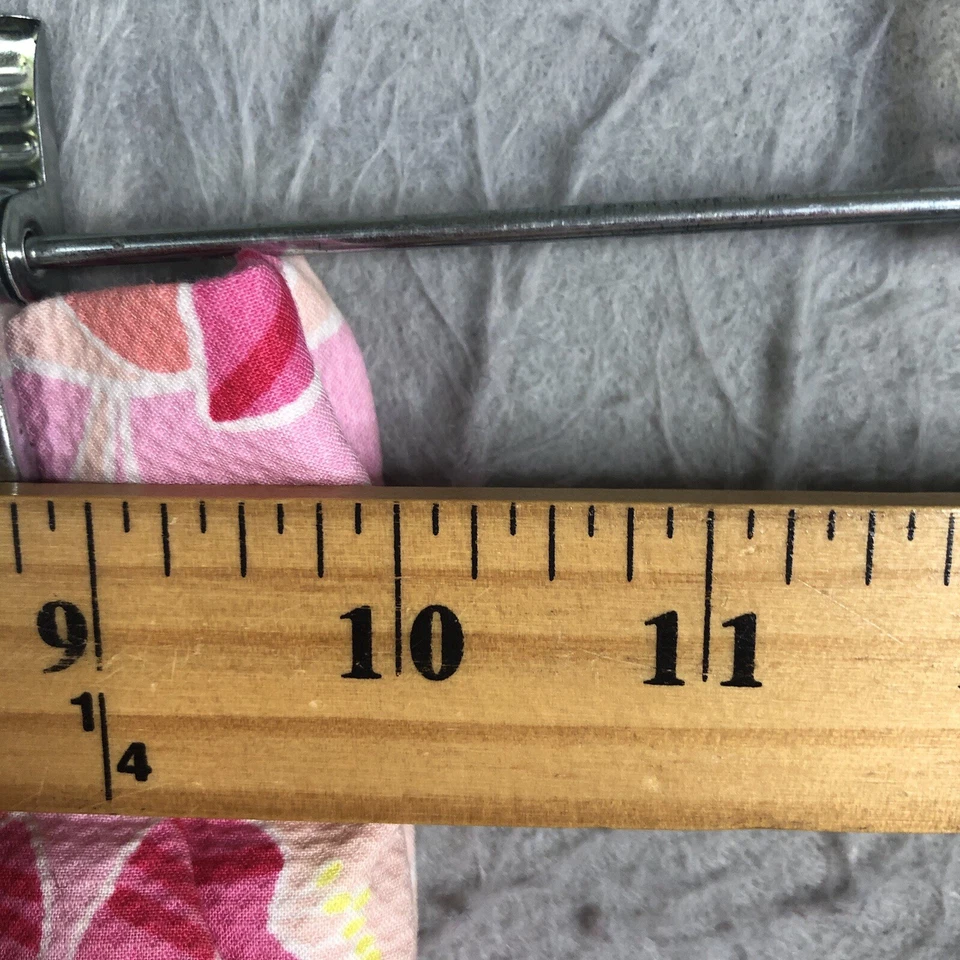 Janie And Jack Shorts Girls 7 Pink Floral Peony Ruffle Beach Feminine Bright - Image 3 of 4