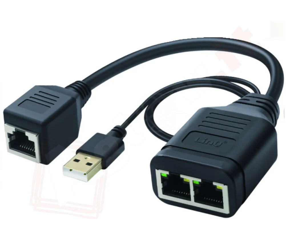 Tomost Cavo splitter USB 3.0 femmina - USB 3.0 maschio a doppia presa USB, prolunga extra potenza, adattatore Y per hard disk mobile da 2,5, 30 cm (1 maschio a 2 prese