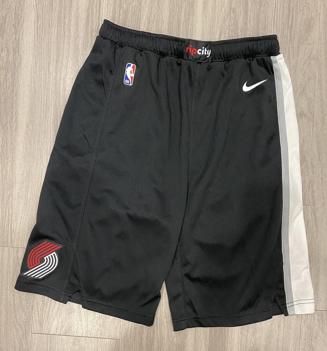 Nike Portland Trail Blazers Icon Edition NBA Swingman Shorts Rip