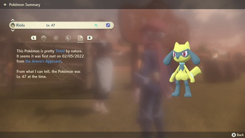Brillante/No brillante Riolu/Lucario 6IV/EV Alfa Legends Arceus PLA (legal) - Imagen 14 de 60