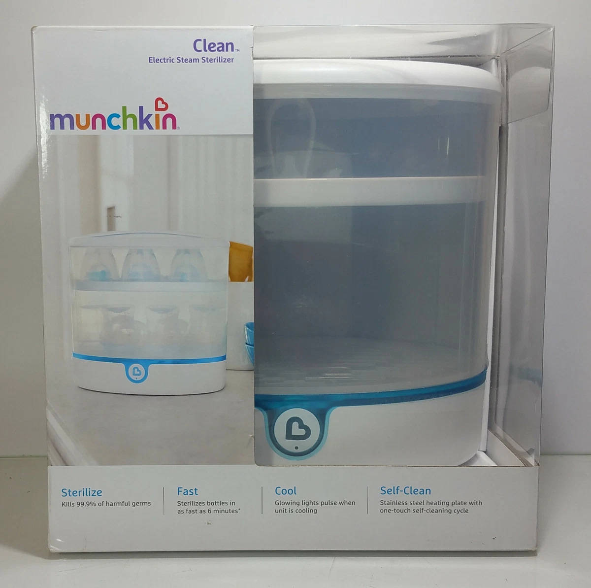Munchkin electric sale steam sterilizer