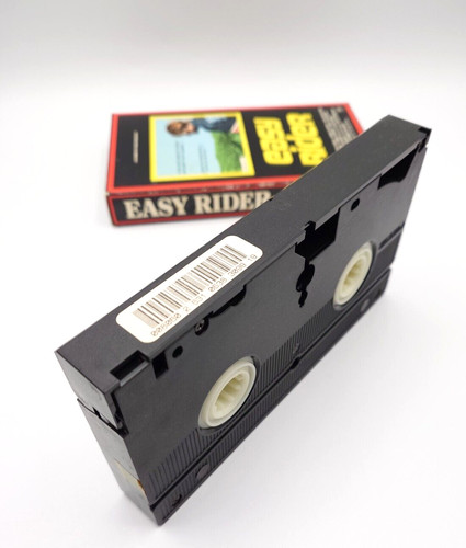 Easy Rider VHS Tape 1987 Motorcycle Cult Classic Collectable Slip Case Cover !