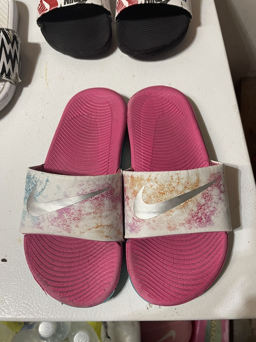 nike tie dye sandals