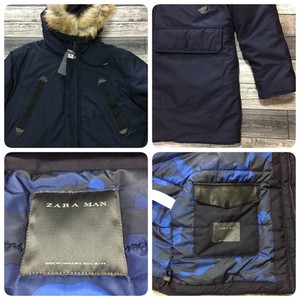 zara man blue jacket