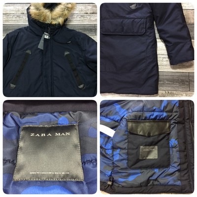 zara man parka jacket