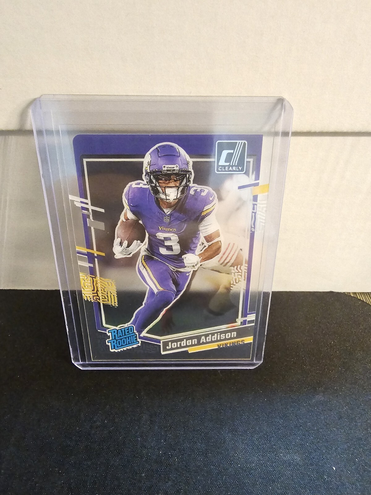 2023 Panini Clearly Donruss - Rated Rookie #70 Jordan Addison (RC)