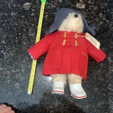 Paddington Bear Gabrielle Designs 16” England Darkest Perú White Shoes Blue Hat
