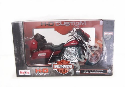 Maisto 1:12 32323 Harley Davidson 2013 FLHTK Electra Glide MOTORCYCLE BIKE Model - Picture 5 of 5