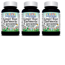 Turmeric Curcumin Ginger 1000mg Black Pepper ...