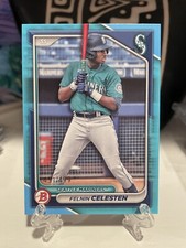 Felnin Celesten 2024 Bowman Prospects #BP-94 Sky Blue Border #d /499 Mariners