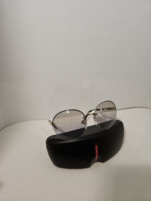 Prada Women\'s Light Gold Brown Gradient Sunglasses PR166 PRADA PR 57YS ZVN3D0 57 PALE GOLD / LIGHT BROWN  main image 3