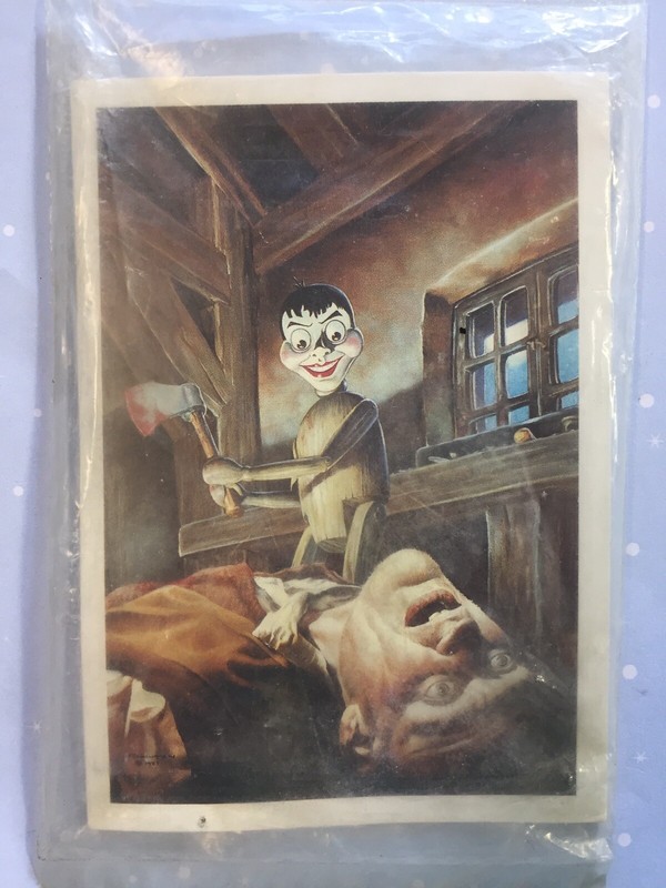 John Bolton Post Card Set of 4 Sealed-Comic Art 1989