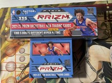 2021/22 PANINI PRIZM BASKETBALL. BOX LOT RETAL 24 PACK BOX AND FACTORY SET NEW