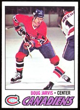 1977-78 OPC O PEE CHEE #139 DOUG JARVIS NM MONTREAL CANADIENS HOCKEY Card