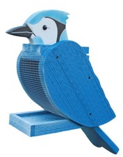 Amish-Made Bird-Shaped Decorative Outdoor Bird Feeders