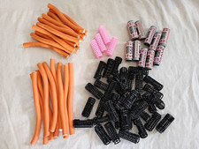 Lot of Spiral Foam Soft Flexible Hair Rollers and Perm Rods