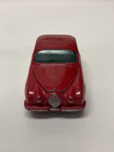 Lesney Matchbox Jaguar 3.4 Litre No.65 Car 1959 Red Made in United Kingdom - Picture 5 of 7