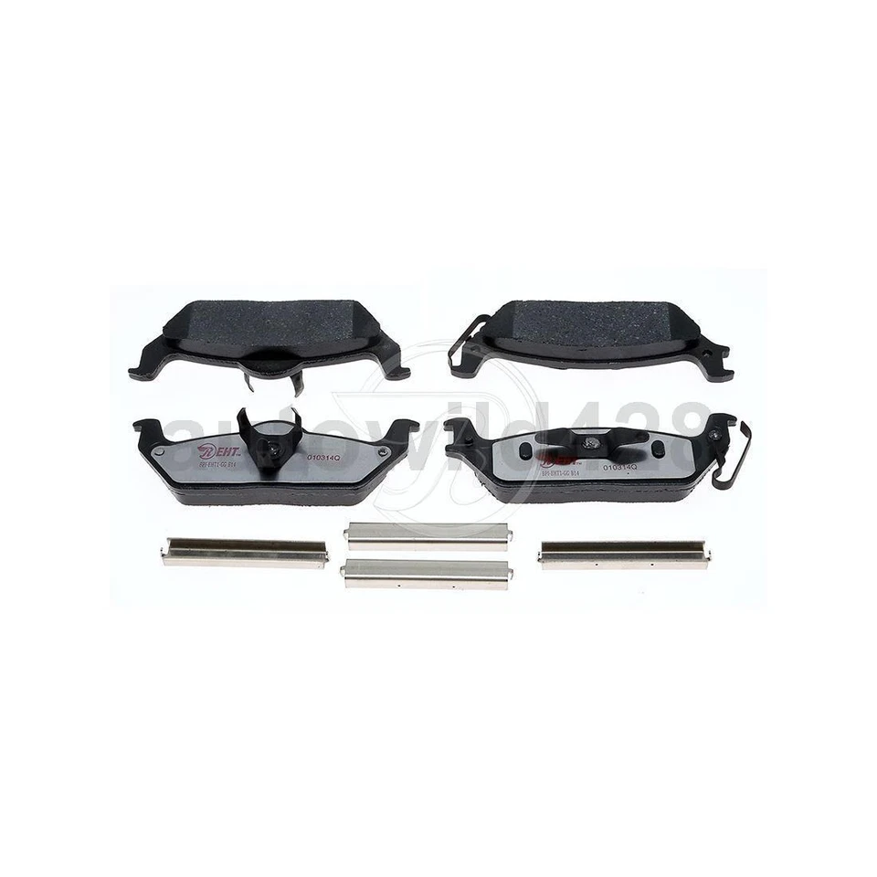 Juego de 2 pastillas de freno delanteras traseras para Ford F-150 2004 2005 2006 2007 2008 2009 Foto 2 de 4