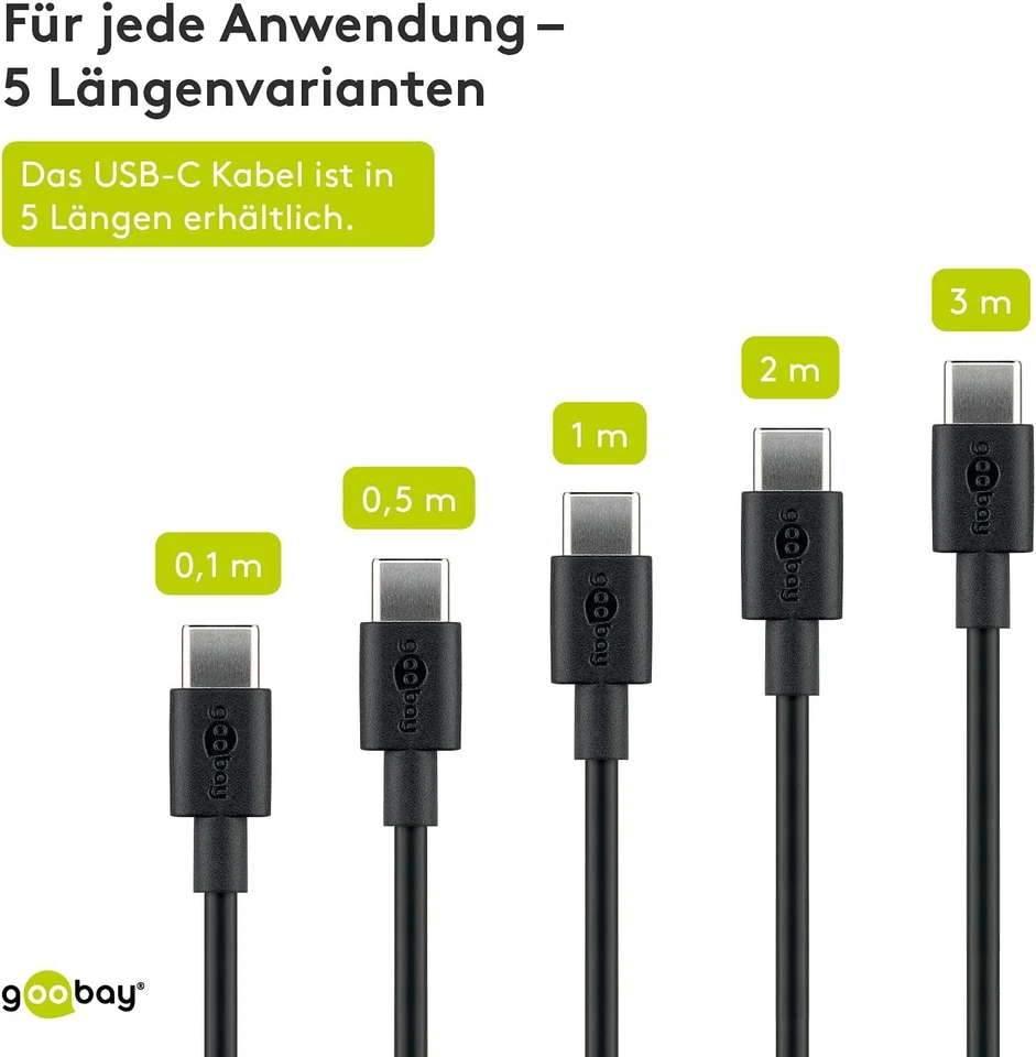 HighSpeed USB-C Ladekabel Datenkabel Ladegerät für HTC 10  U11  U Ultra  U Play - Bild 2 von 4