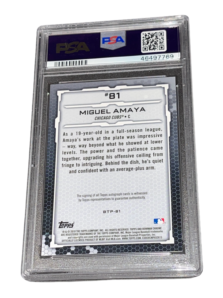 その他 Miguel Amaya Bowman chrome RC Auto /100 MIGUEL AMAYA 2019