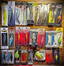 26 Quality Fishing Lures - Googan, Live Target, Bomber, Storm, Yo-Zuri & More!