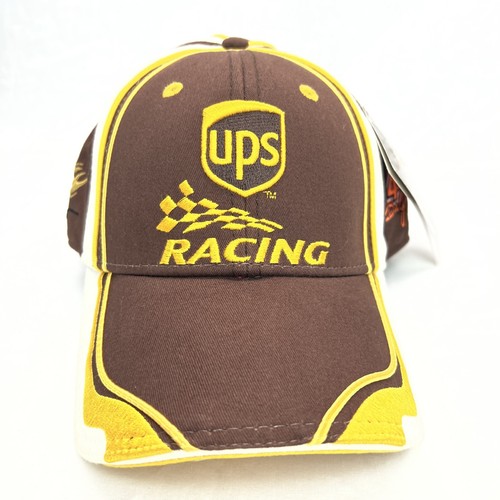 Cappello da baseball regolabile vintage Dale Jarrett #44 UPS Racing NASCAR Toyota NOS - Foto 1 di 11