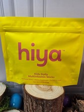Hiya Kids Daily Multivitamin Sticks Citrus Vitamin C B6 B12 Immune Support